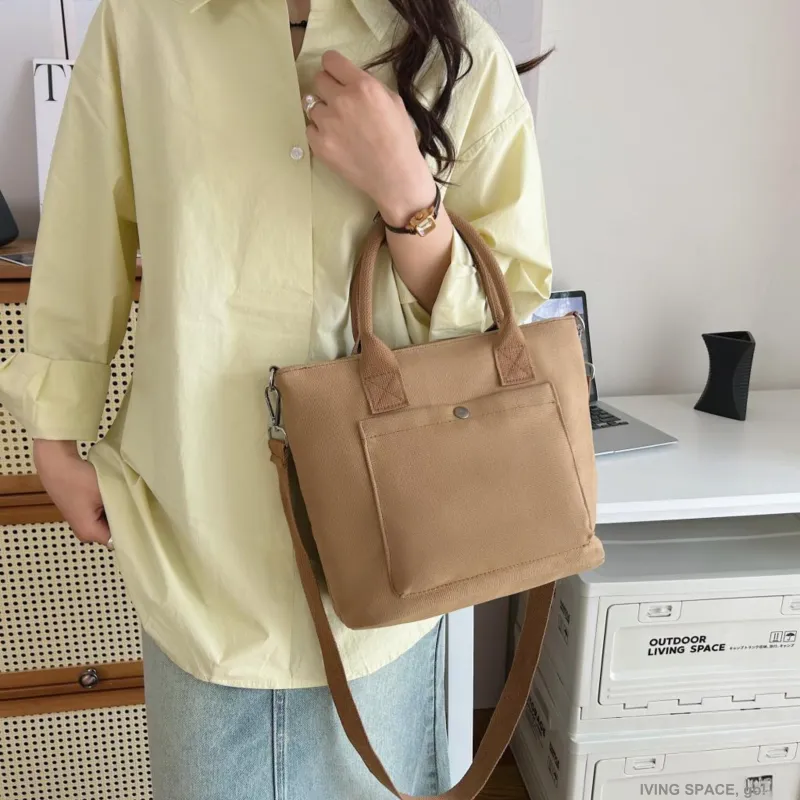 Yalu Canvas Canvas Bag One Shoulder Handbag Regular Women's Multicolor-2