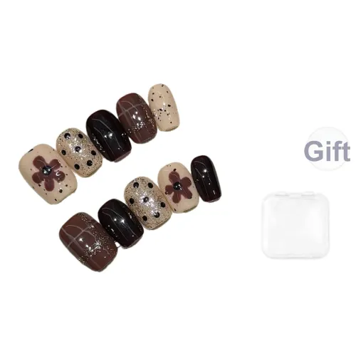 SHANGSHIQIN Ручная работа Стиль Майярд Заклепка Короткий ЛАДЬЕР Коричневый Jump Цвет 15 мм