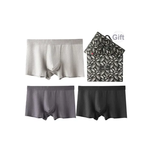 SEPTWOLVES Нижнее белье Подарочная коробка Мужской 3 упаковки + Сумка для покупок