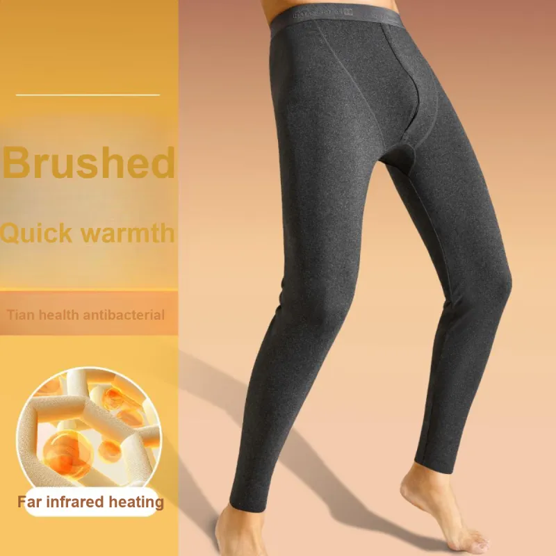 H YXIANG Men Thermal Pants-5