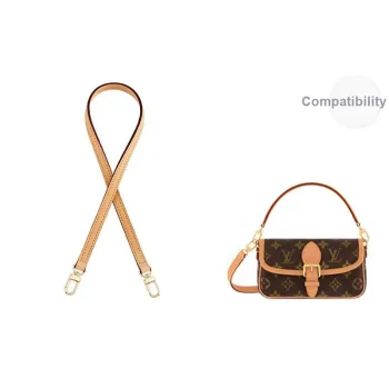 Cow Leather Bag Strap Women's Beeswax