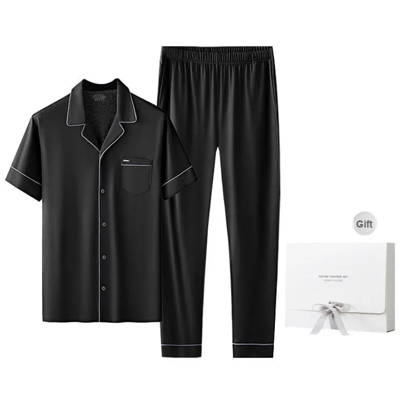 DUINIDESIYU Pajama Set Men's Gift Box Set-7
