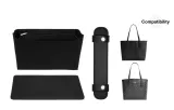 City33[Charcoal Black]Zippers Liner+Shoulder Pads+Bottom Pad