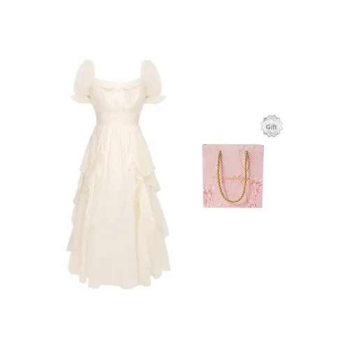 Бренд Cotton Shopping короткий рукав платье женское