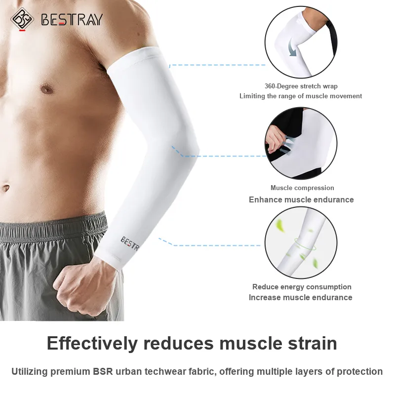 BESTRAY Rock Climbing Fitness Arm Guards-8