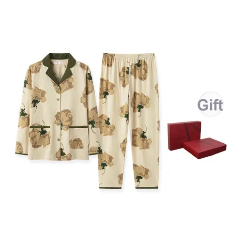 DUOQIAOMEI Пижамный комплект женский цвет на изображении