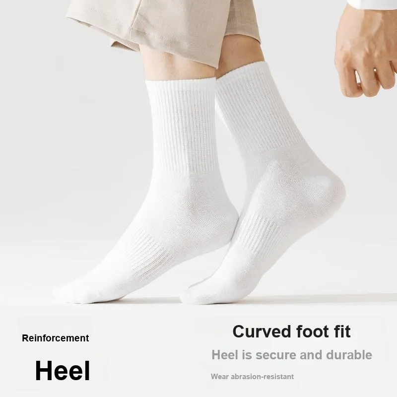 Montagut Mid Calf Socks Men's Gift Box Combination-23