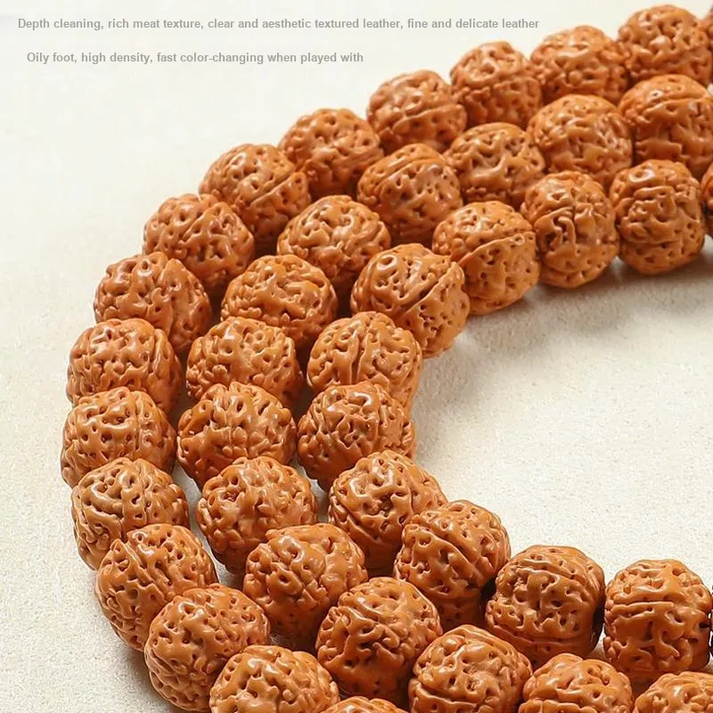 JIUHUASHAN King Kong Bodhi Seeds Bead Chain Unisex-16