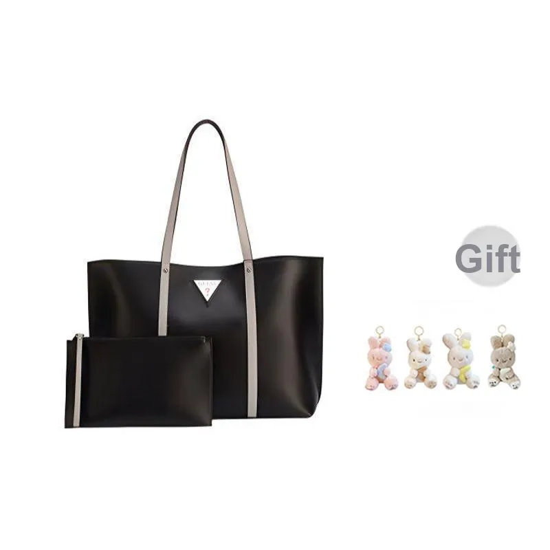 GUESS PU Leather Combo Bag Tote Bag Shopping Bag Handbag Shoulder Bag Regular Women's Multicolor