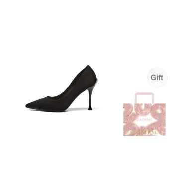 DAPHNE Slim Heel High Heels 9cm Women's Black