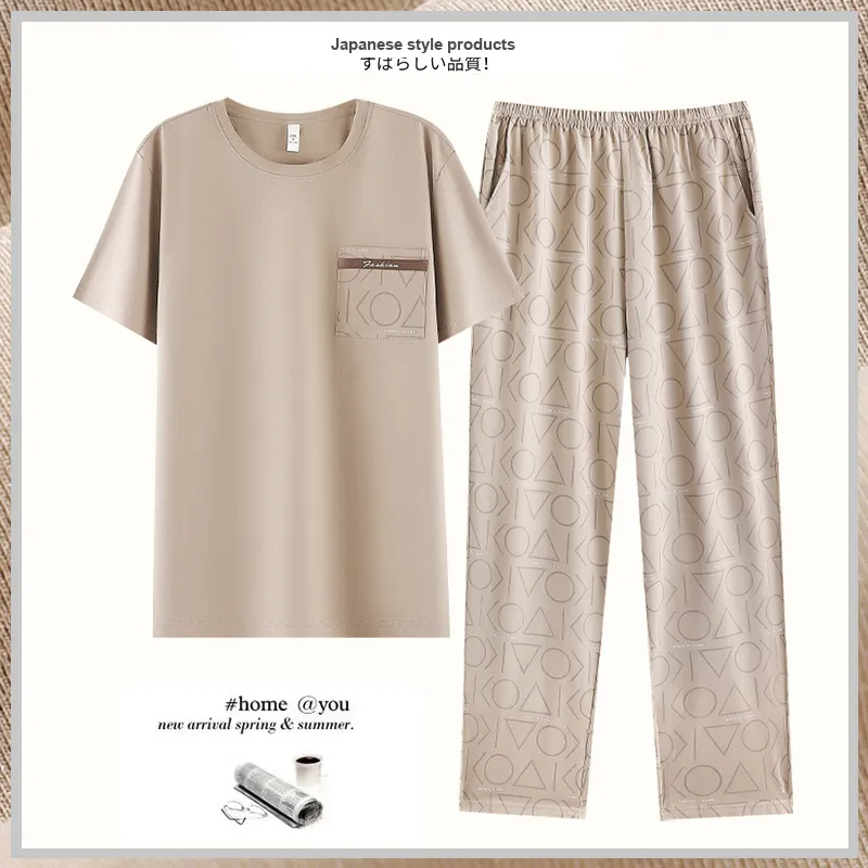 LUYOUYE Men Pajama Sets-16