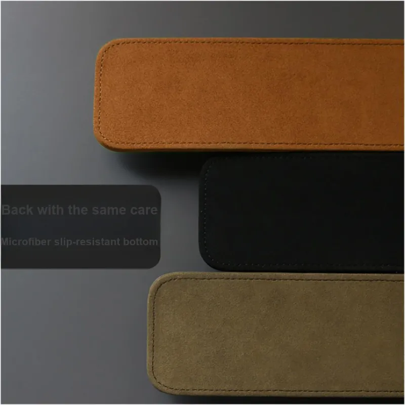 TALLYWOOD Genuine Leather Thickened Table Set All Mouse Pad With Keyboard Rest And Wrist Rest-60