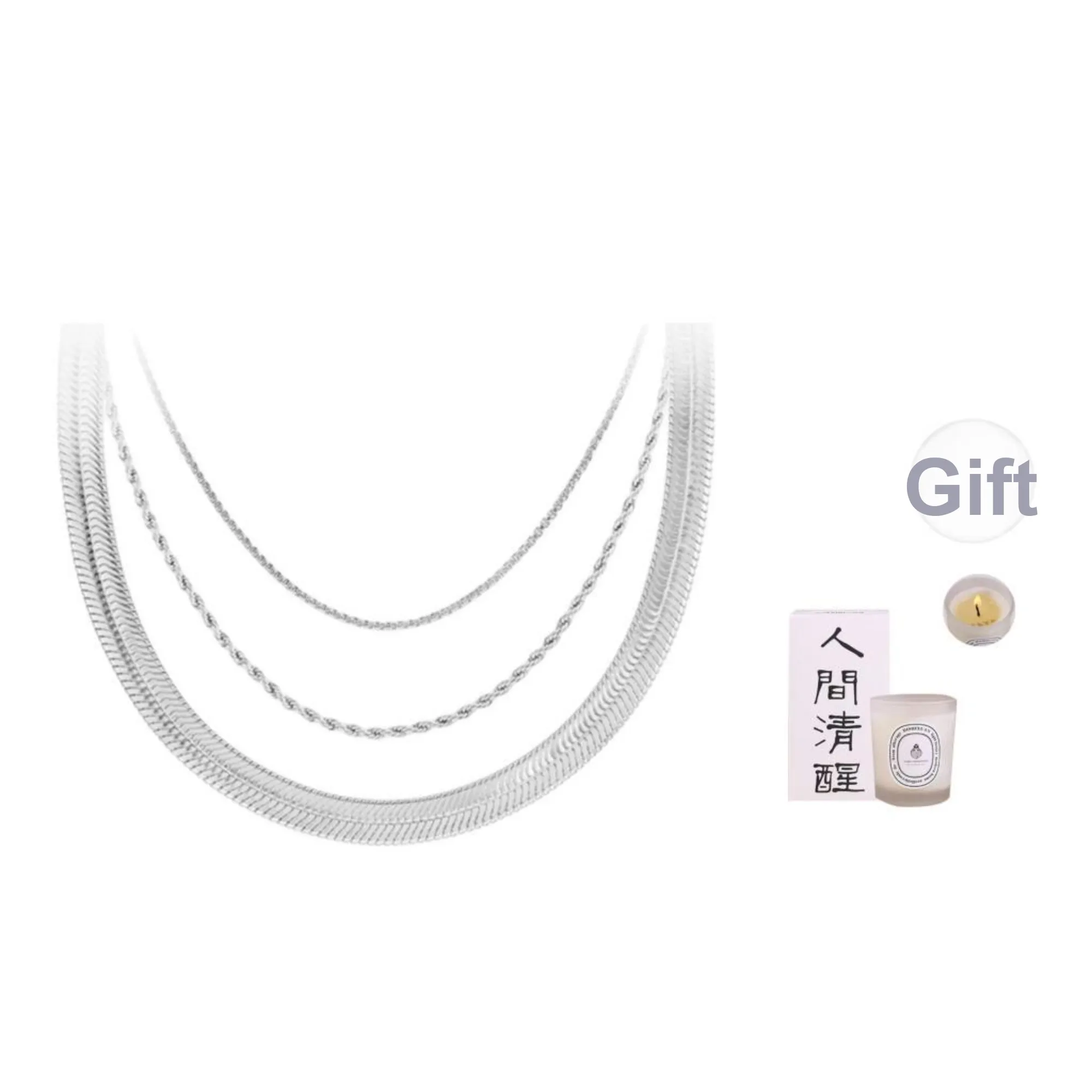 CALVIN KLEIN Steel Necklaces Women's Steel