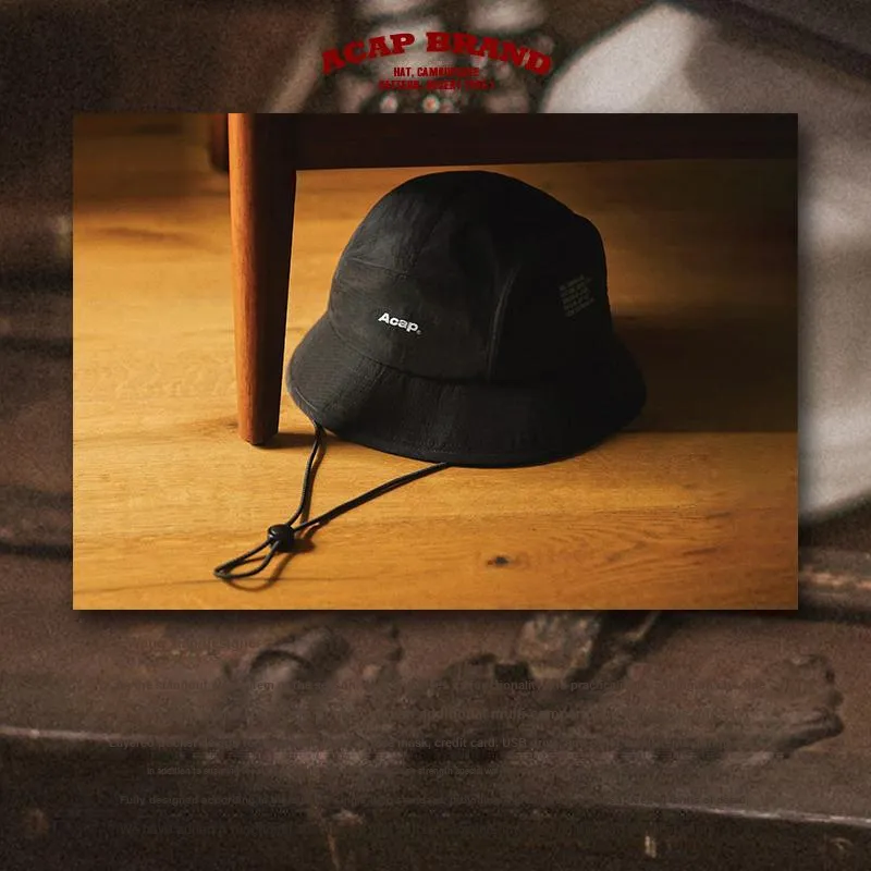 ACAP Polyester Bucket Hats Unisex-1
