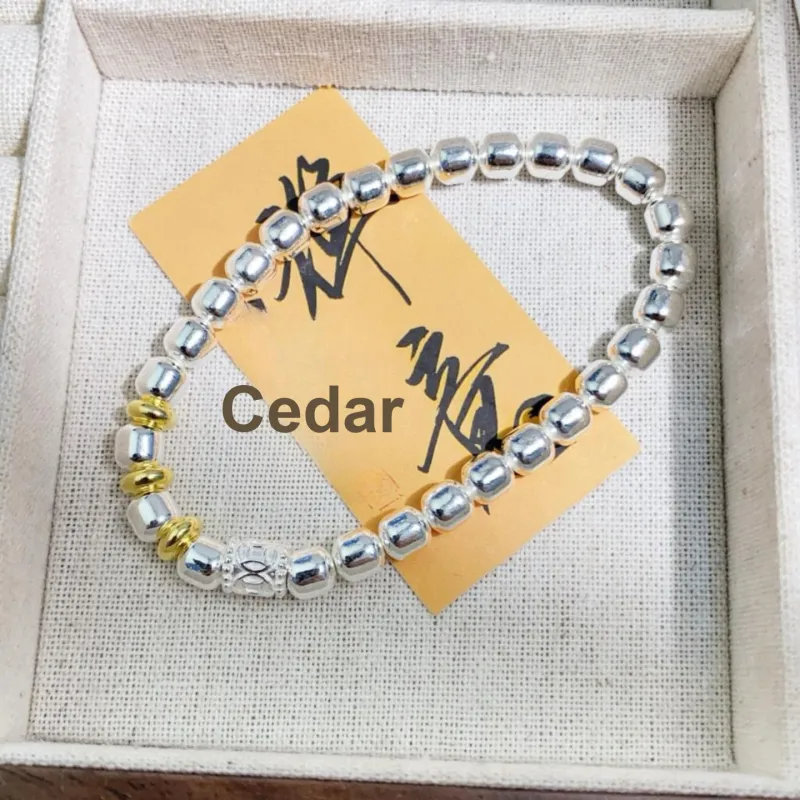 U state Bracelet 999 Fine Silver Women's-2