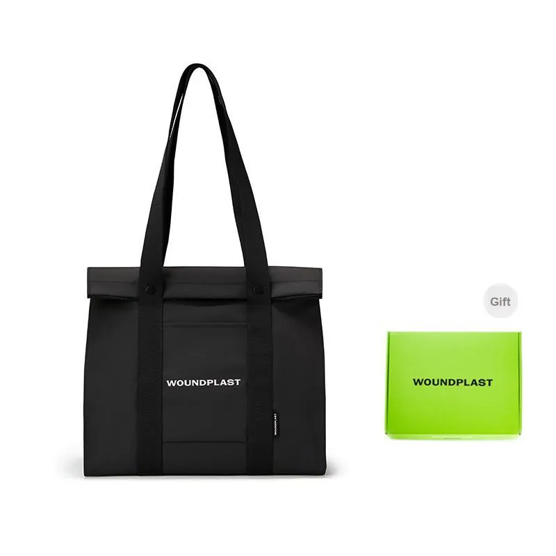 WPT PU Nylon One Shoulder Portable Tote Large Size Women's Multicolor-6