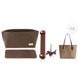 City33[3종 세트 탠] 오픈 탑 내피 + 바닥 패드 + 어깨 패드 (Includes 닥스훈트 참장식)
