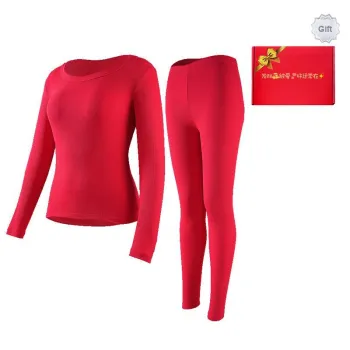 Pretty Lady Thermal Set Women's Red Gift Box Set
