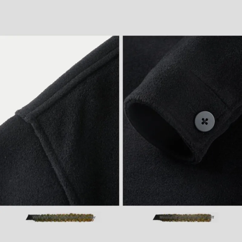 HLA Jackets Men Black 87-3