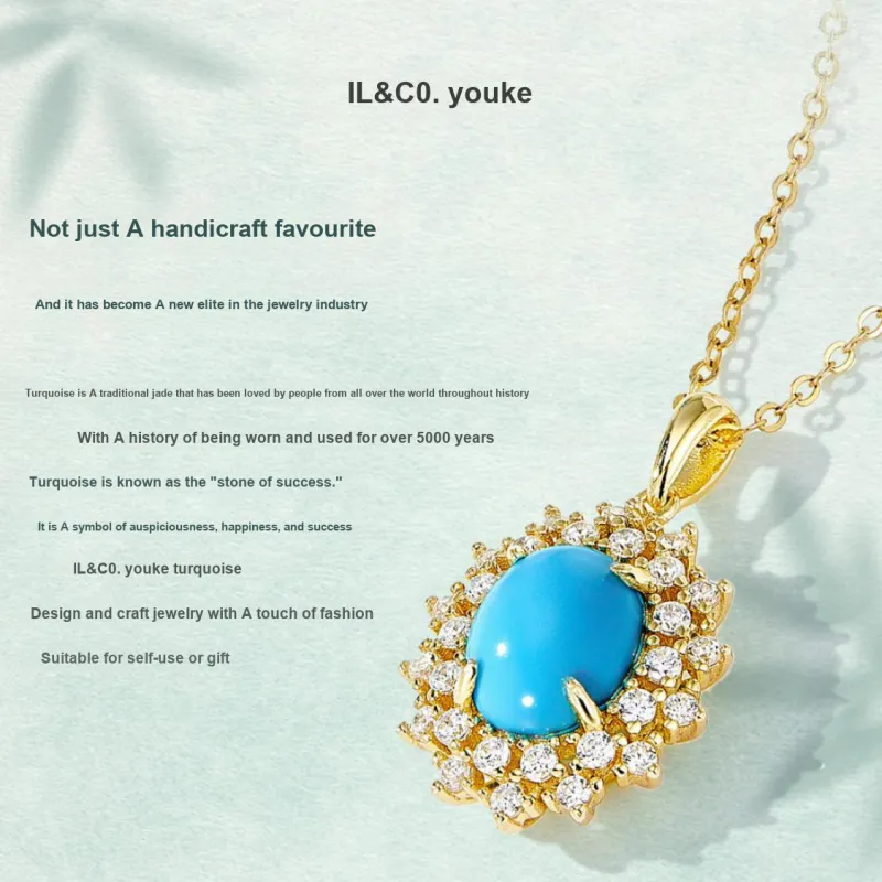 IL&CO. Turquoises Necklaces Women's-2