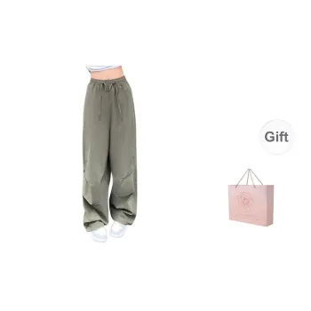 ZAZN Casual Pants Women's Silver Gray