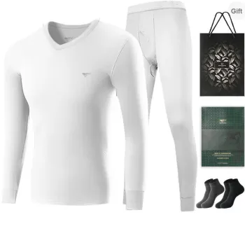 SEPTWOLVES Thermal Set Men's Gift Box Set+Shopping Bag