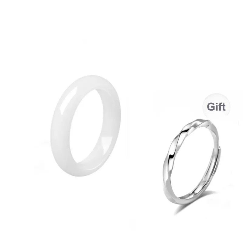 Ryukyu Bodhi Root Adjustable Ring Unisex-4