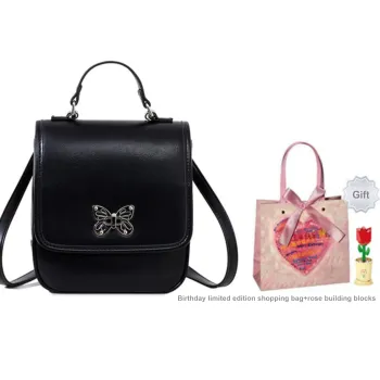 OTA PU Backpack Shoulder Bag Crossbody Bag Regular Women's Black Beige Yellow