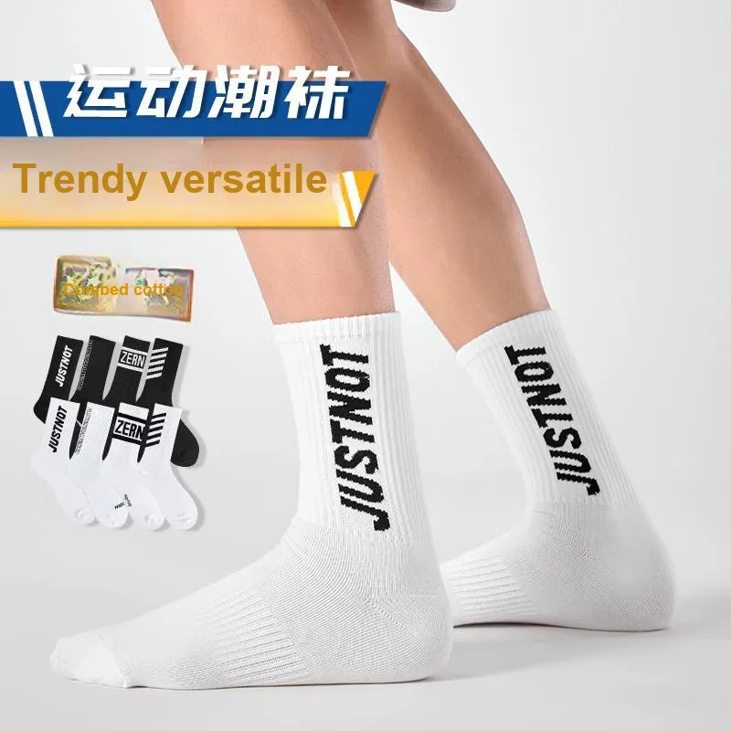 ZEROIN Mid Calf Socks Unisex 4 Pack-5