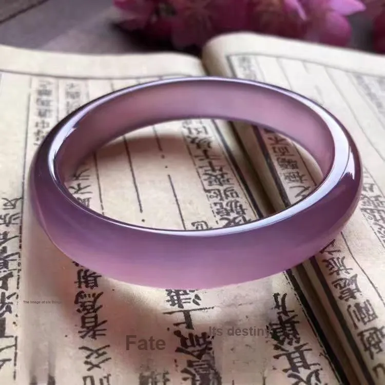 Grace Agate Jade Bangles Unisex-1