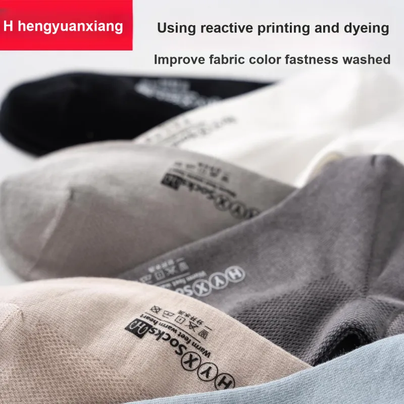 H YXIANG Ankle Socks Men's 6 Pack-4