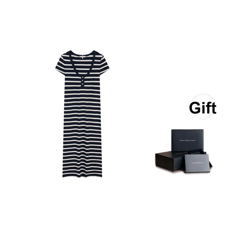 Tommy Hilfiger Cotton Midi Dress-4