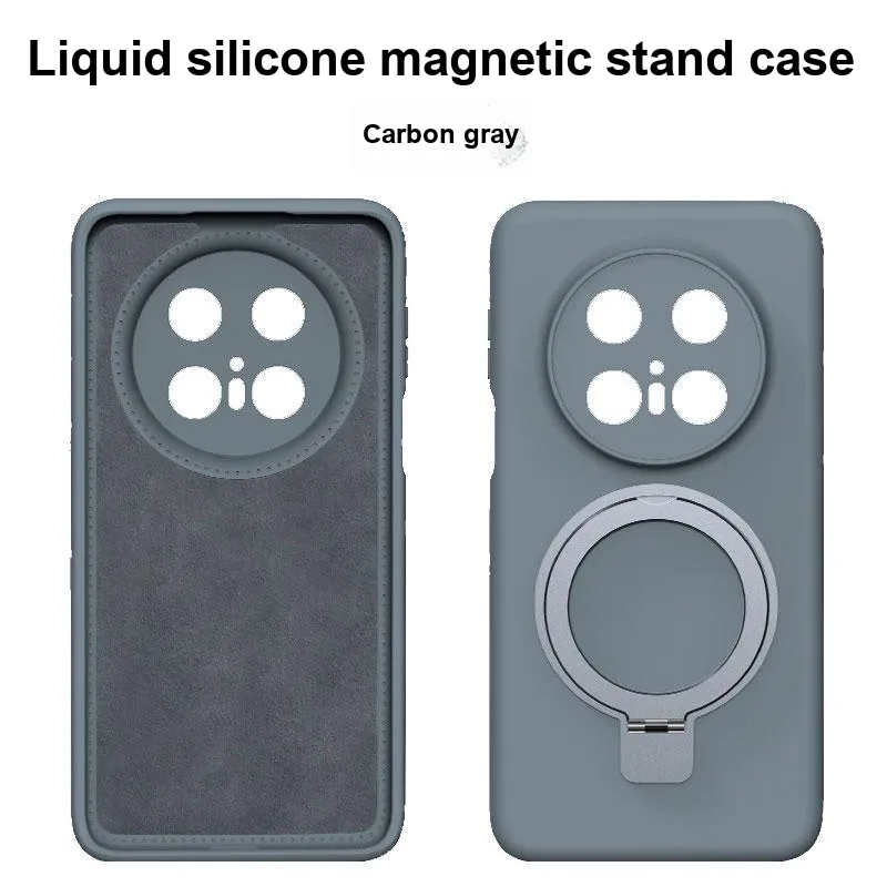 KRETA Silicone Material Magnetic Stand Phone Case Compatible With Huawei MATE70-29