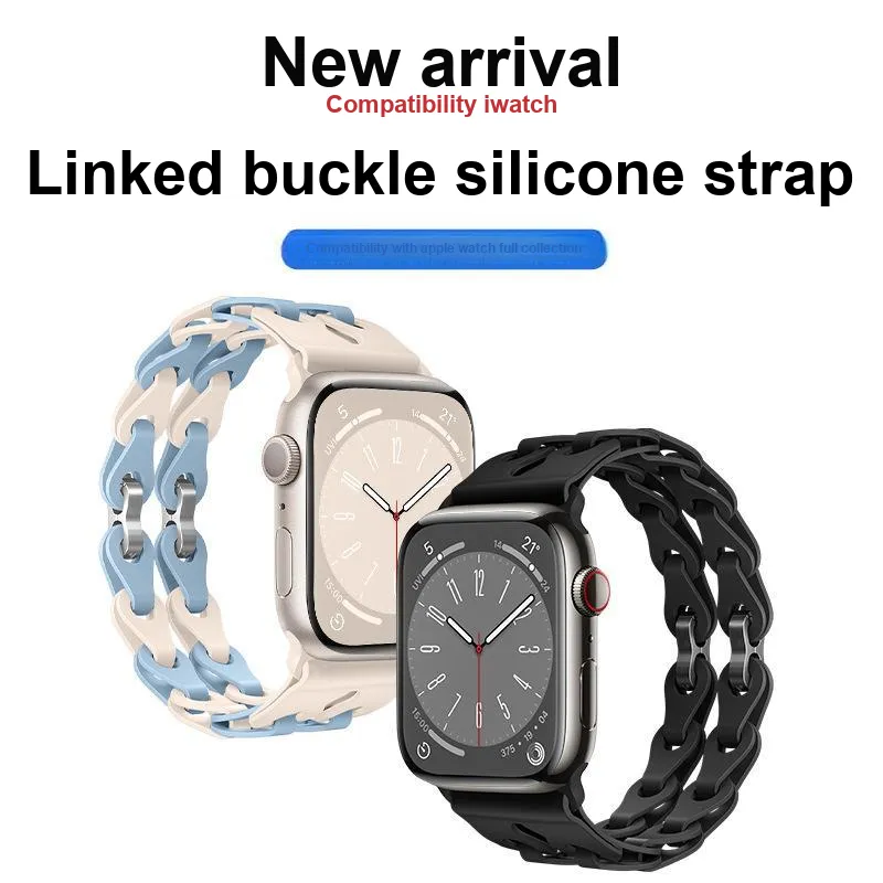 CHRROTA All Compatibility Watch Band 49mm Silicone Material-1