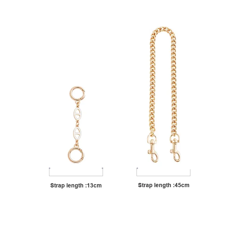 Ingenuity Handmade Metal Bag Accessory Women's Gold Tone-5