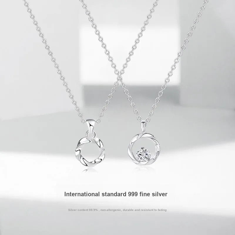 JUICY GRAPE S999 Fine Silver Necklaces Unisex-2