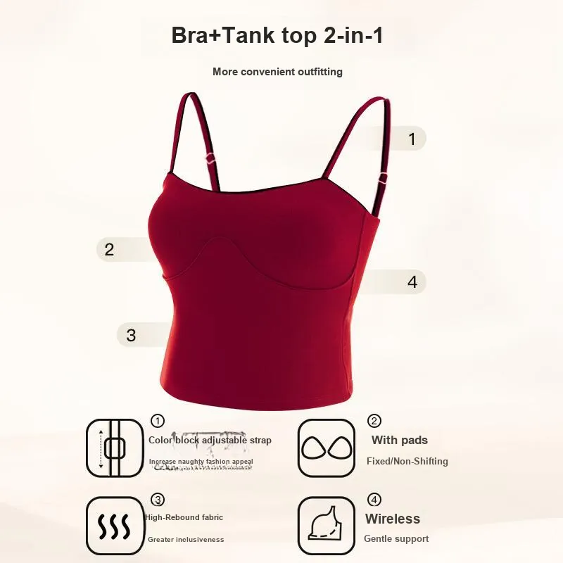 GORRENNO Women's Camisoles-12