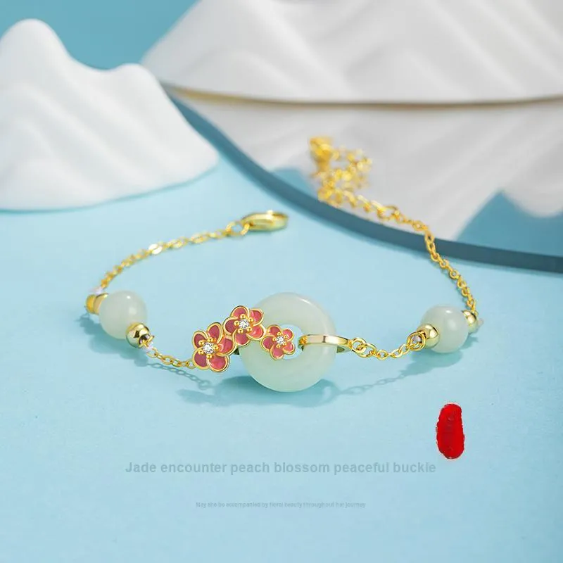 VANA Hetian Jade Bracelets Pale Greenish White Jade Women's-1