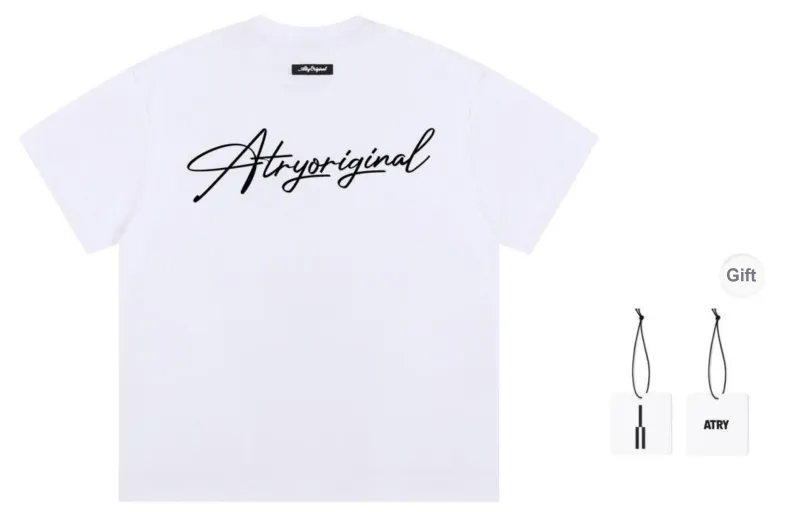 Atry Flower Body LOGO Series T Shirt Unisex-4