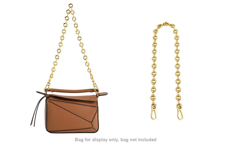 Luxury Care Artisan Workshop Metal Shoulder Bag Crossbody Bag With Shoulder Strap Women's Silver/Gold-5