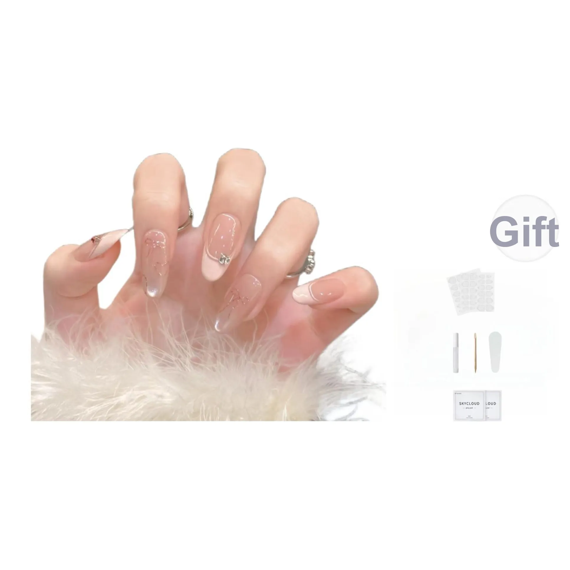 AIDINGQI Искусственные ногти Женские