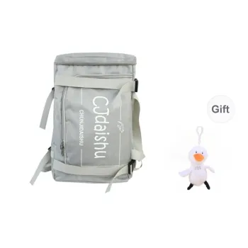 BRABOSTON Oxford Backpack Regular Unisex Silver/Black/Red/Army Green