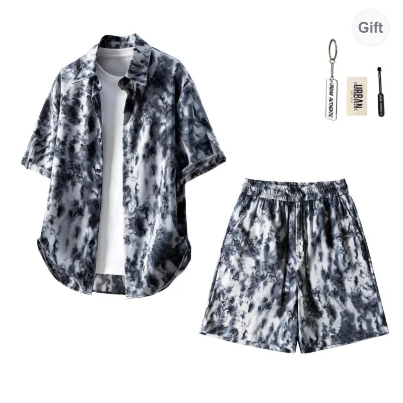 URBAN AUTHENTIC Shirt Matching Set Unisex-1