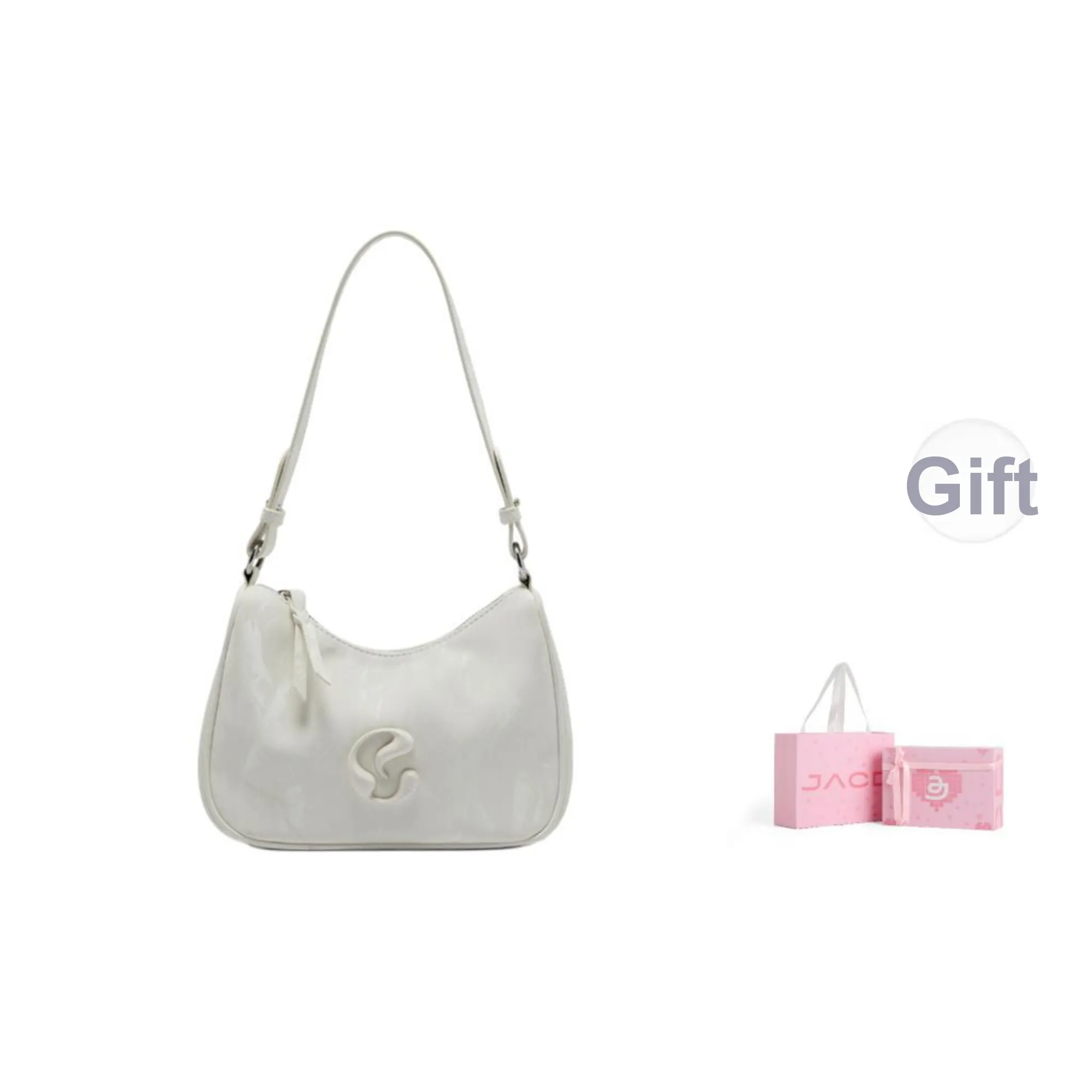 JACD PU Handheld Handbag Shoulder Bag Regular Women's Cool Mint/White/Black
