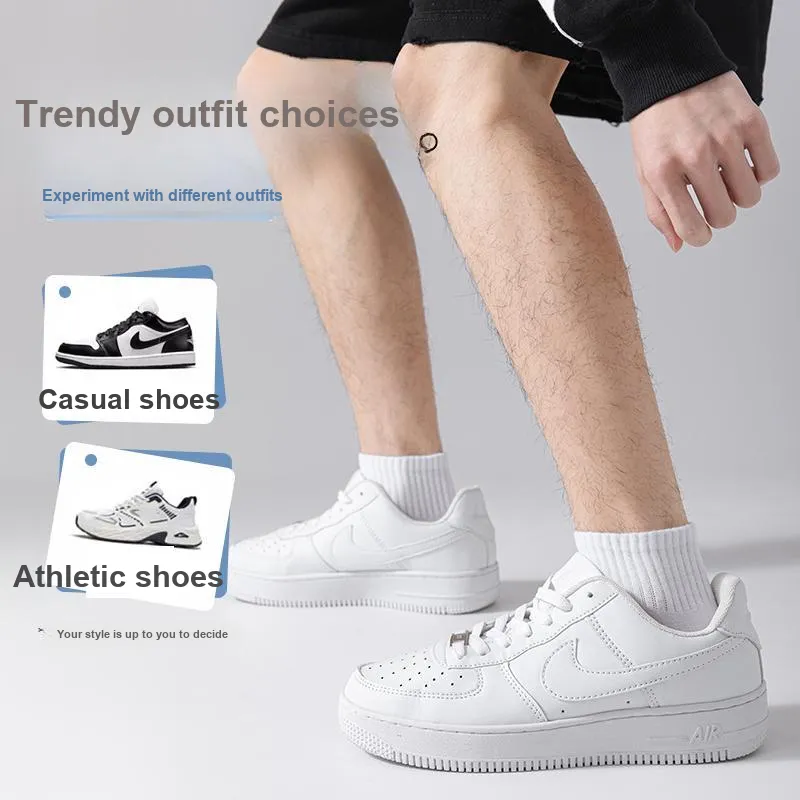 MIIOW Ankle Socks Unisex 5 Pack Mixed Color-3
