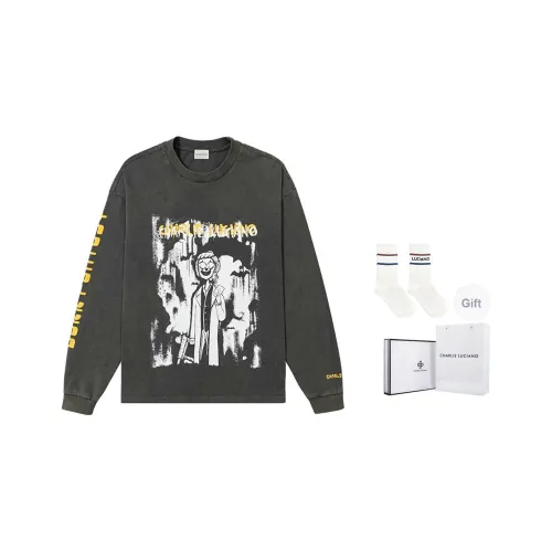 Charlie Luciano T-Shirt Унисекс Темно-Серый