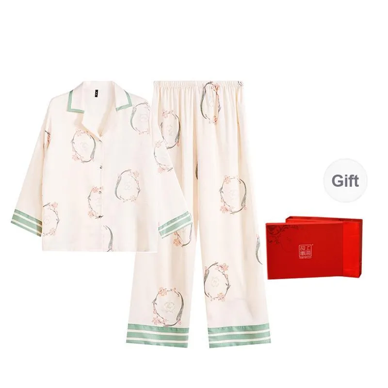 Shanghai Story Pajama Set Women's Gift Box Set-0