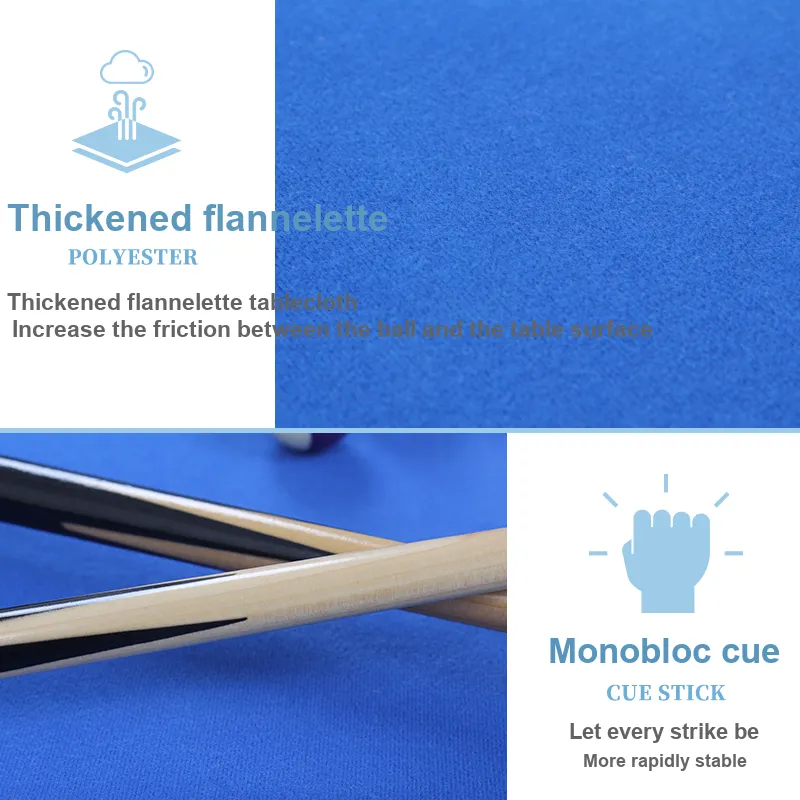 HUANGGUAN Crown Pool Table Unboxing, Casual Entertainment, Billiards Board Games-3