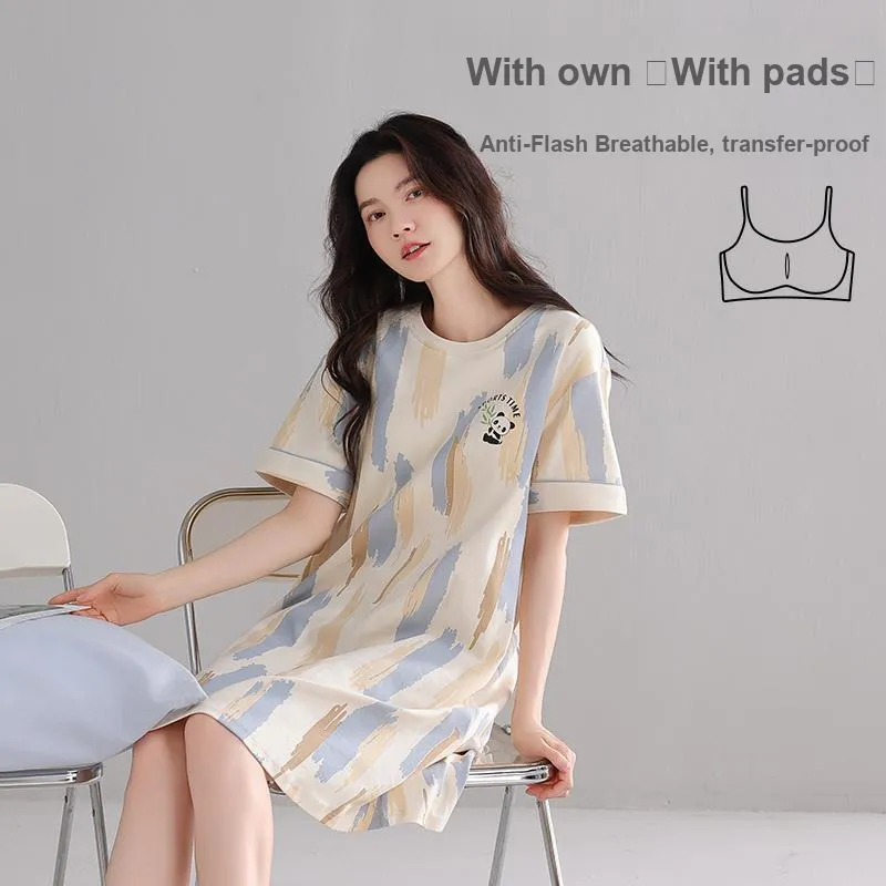 Lan Miao Women's Nightgowns-25