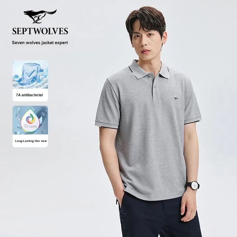 SEPTWOLVES Polo Shirts Unisex-7